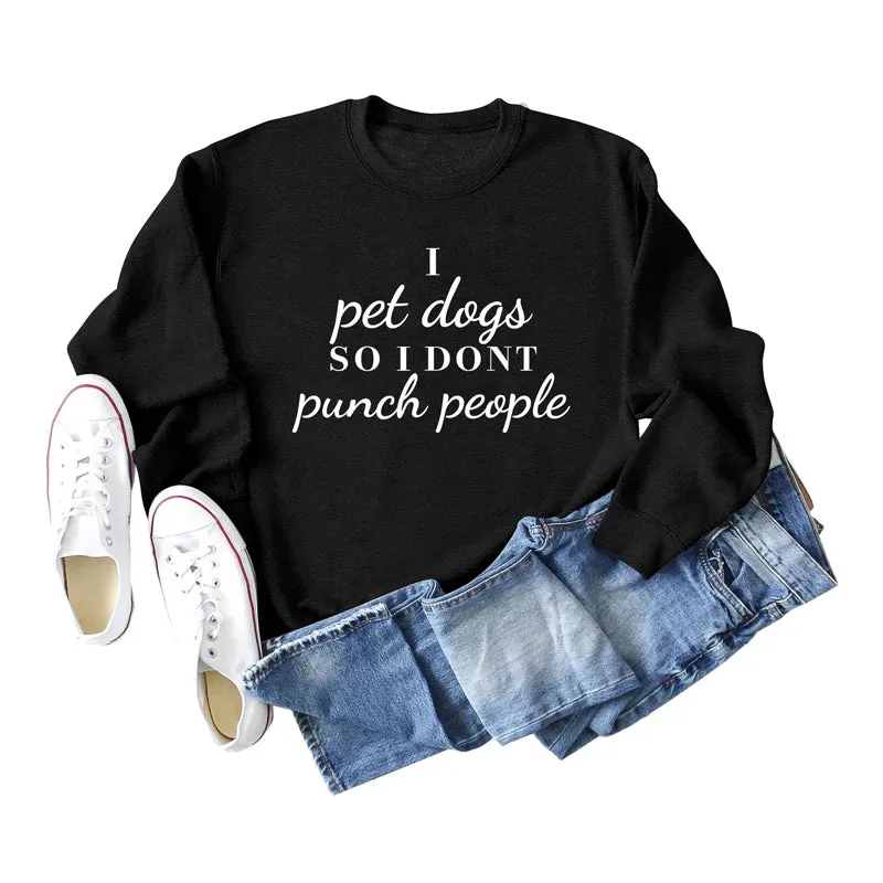 Alphabet Women's New Sweatshirt