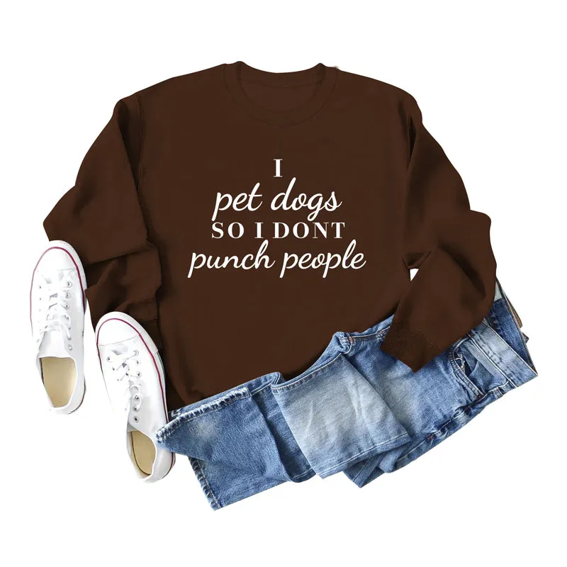Alphabet Women's New Sweatshirt