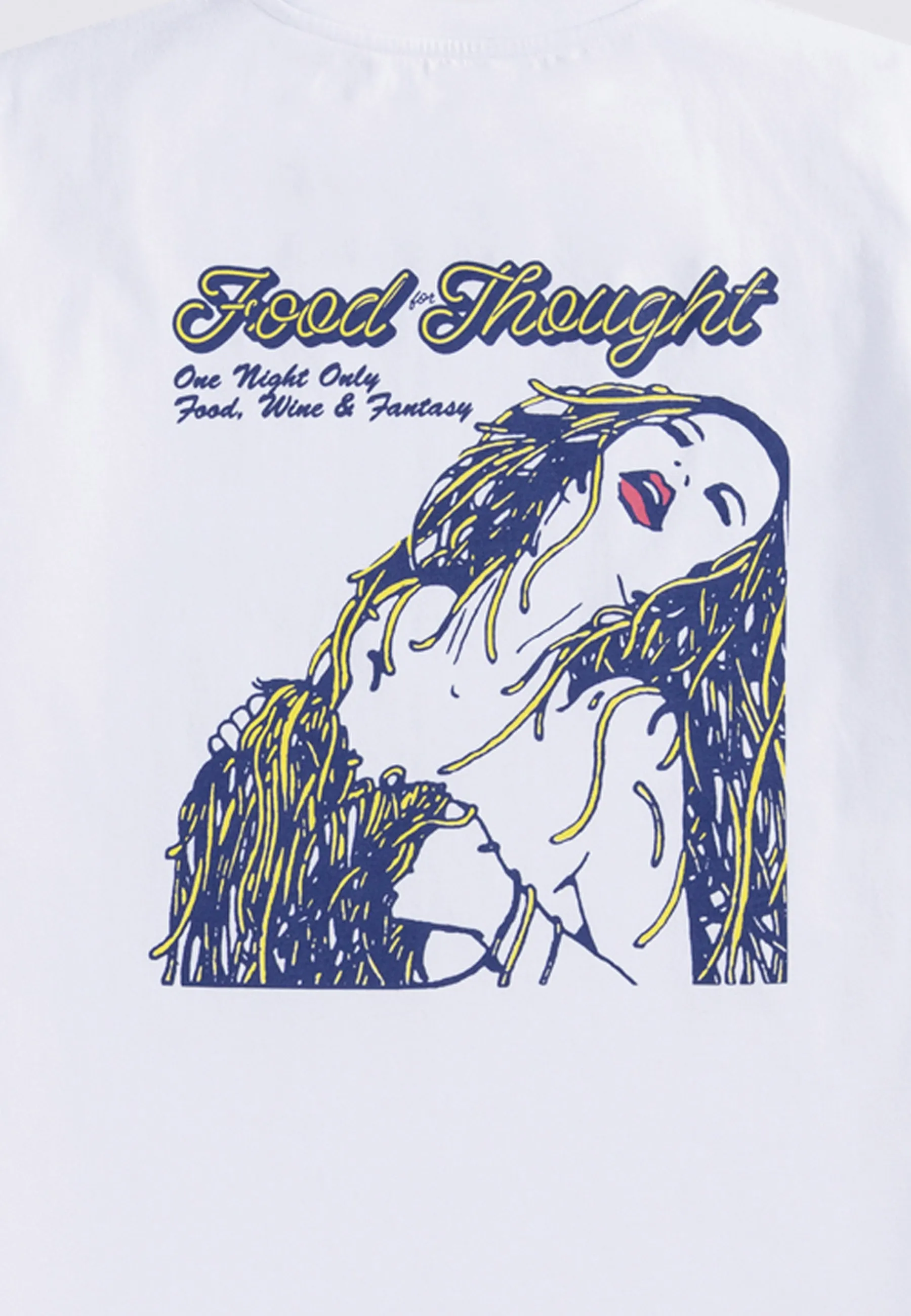 Food For Thought T-Shirt - white