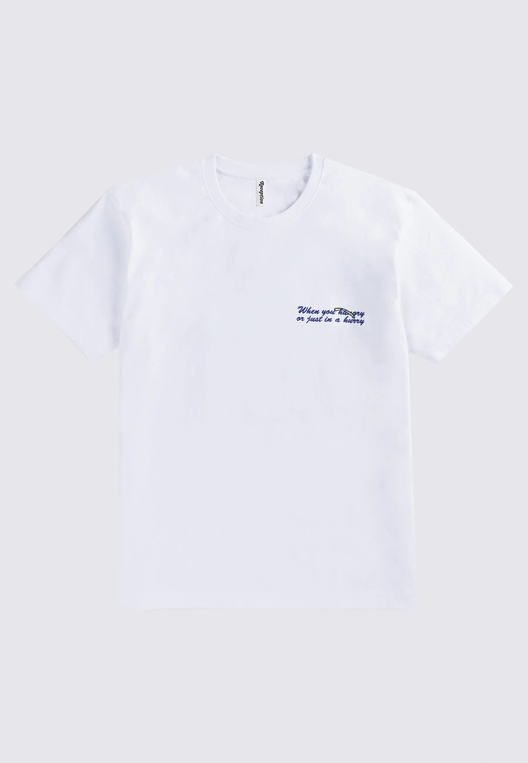 Food For Thought T-Shirt - white