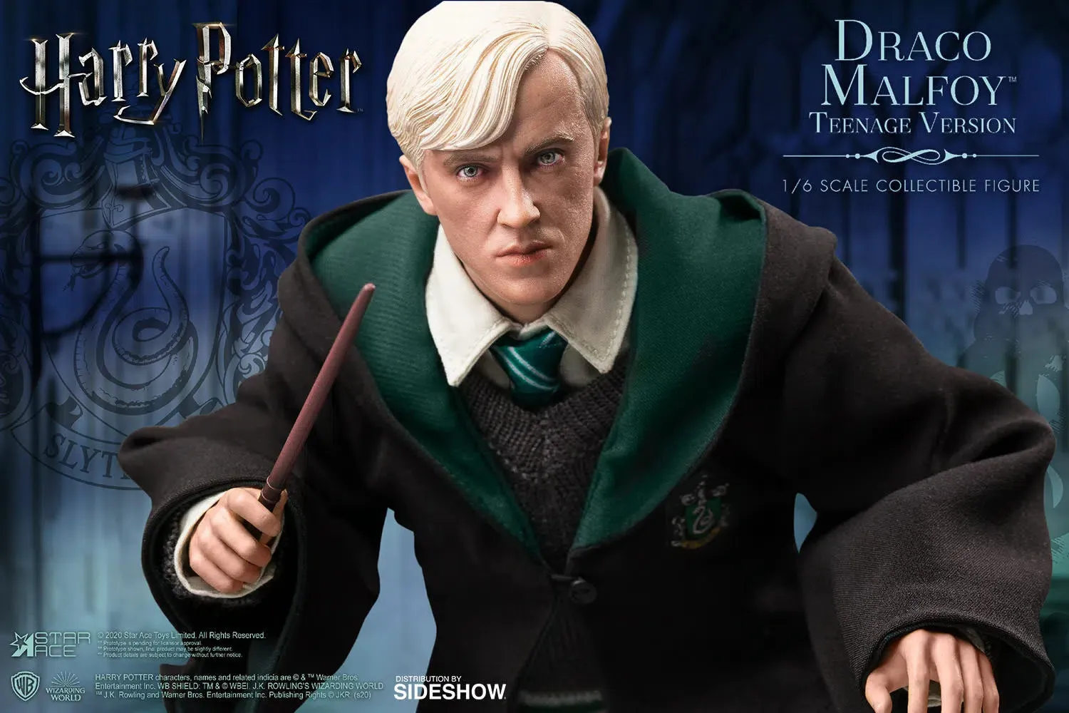 Harry Potter & The Half Blood Prince: Draco Malfoy: Deluxe: Sixth Scale Figure