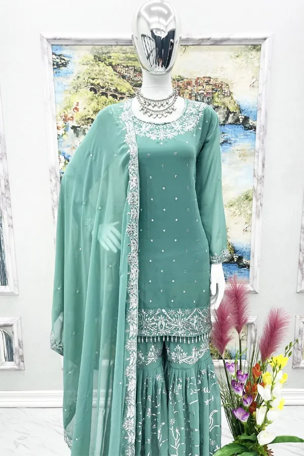 Latest Sharara Designs For Wedding