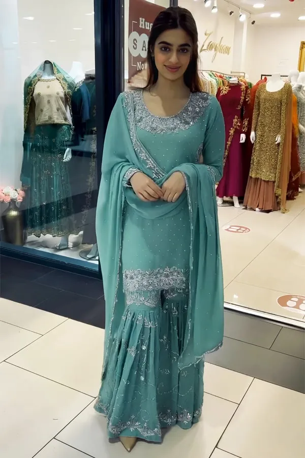 Latest Sharara Designs For Wedding
