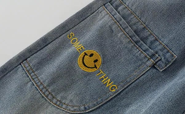 Mqtime Teenage Girls Jeans  New Spring Kids Pants Fashion Loose School Trousers Autumn Fashion Jeans Children Pants 12 13 14 Years