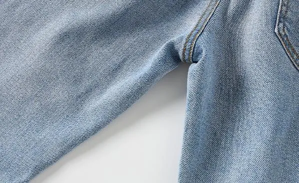Mqtime Teenage Girls Jeans  New Spring Kids Pants Fashion Loose School Trousers Autumn Fashion Jeans Children Pants 12 13 14 Years