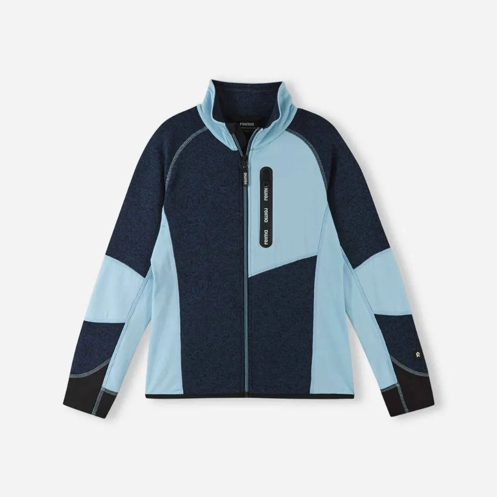 Reima Fleece, Laskien Girls Fleece,  Jeans Blue