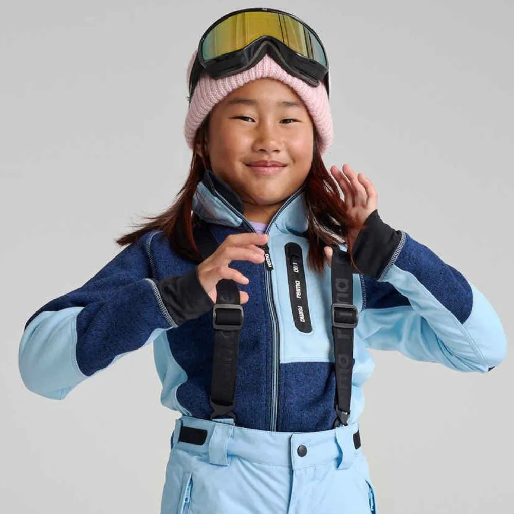 Reima Fleece, Laskien Girls Fleece,  Jeans Blue