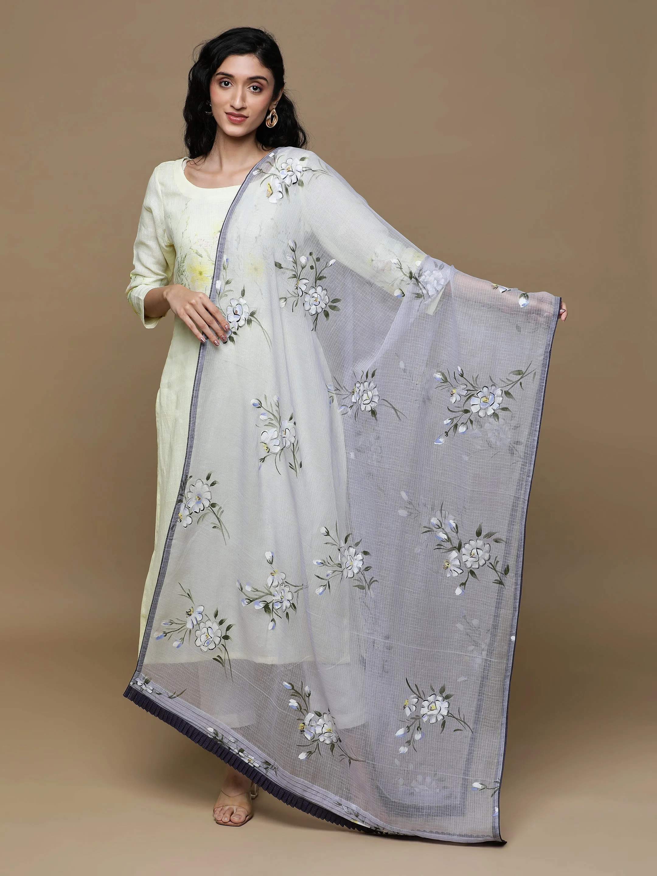 Sameera Kota Purple Dupatta