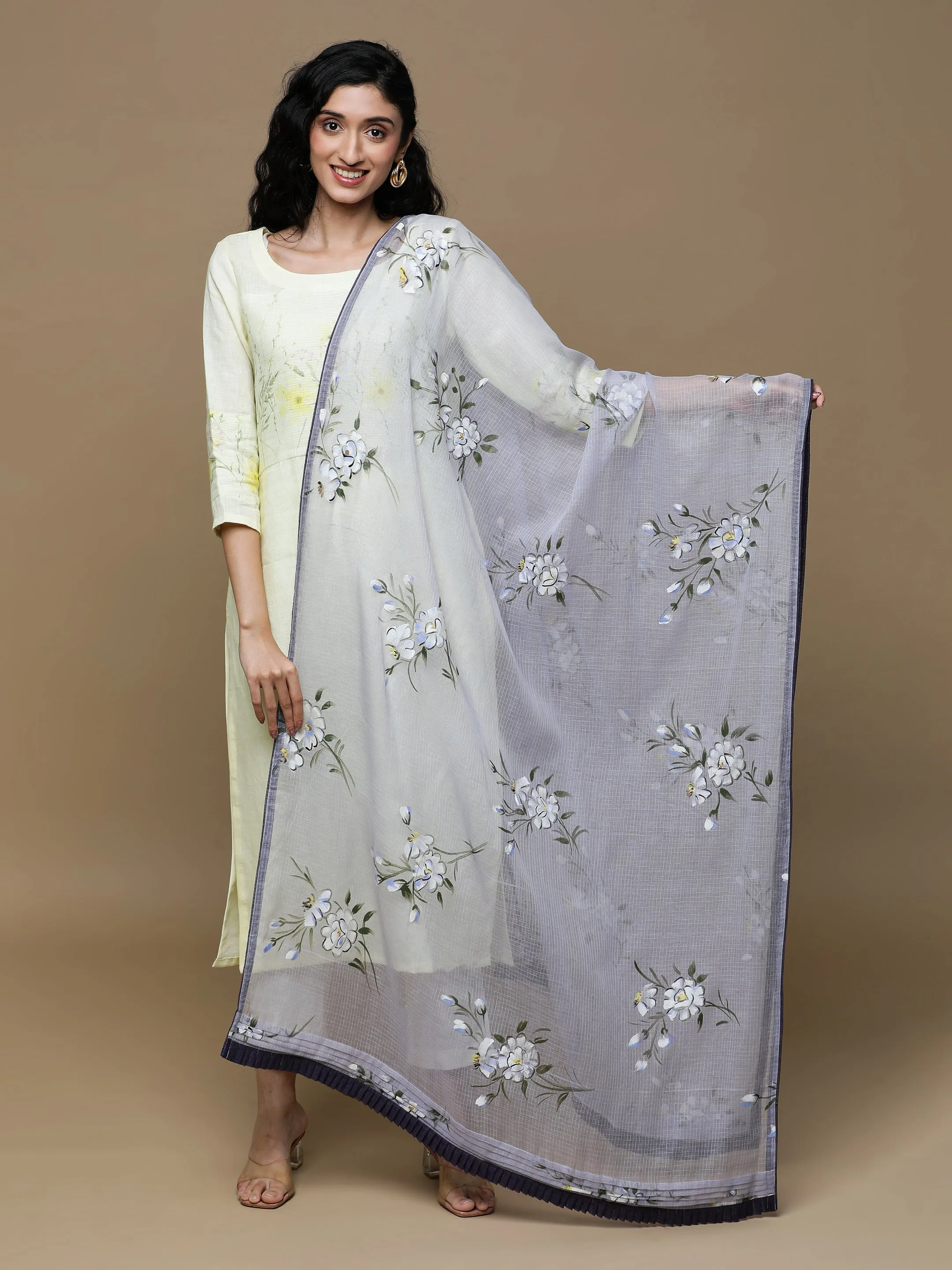 Sameera Kota Purple Dupatta