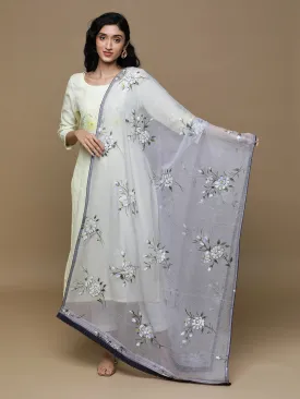 Sameera Kota Purple Dupatta