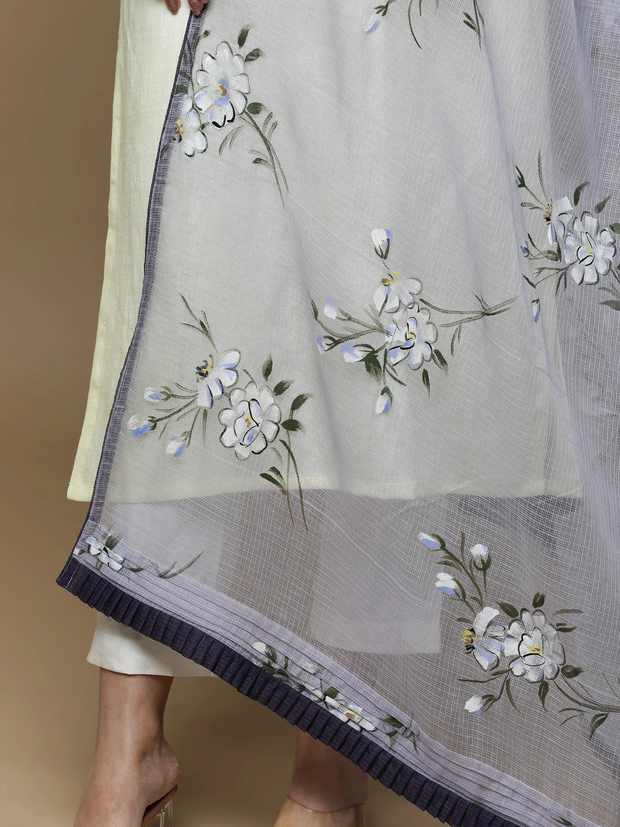 Sameera Kota Purple Dupatta