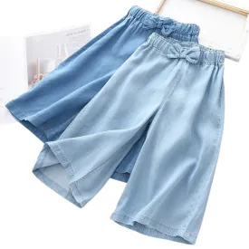 Summer Breeze Wide Leg Chiffon Pants