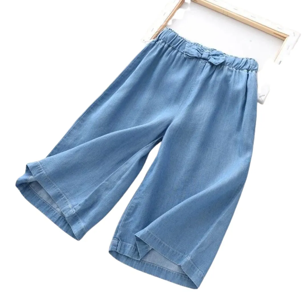 Summer Breeze Wide Leg Chiffon Pants